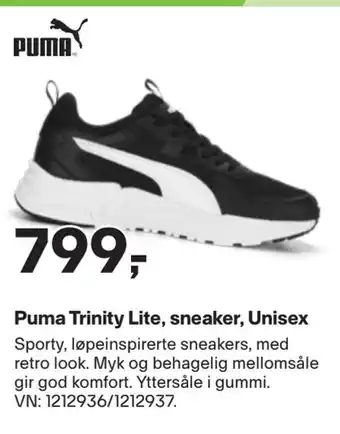 XXL Sport Puma trinity lite, sneaker, unisex tilbud