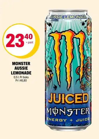 Coop Extra Monster aussie lemonade tilbud