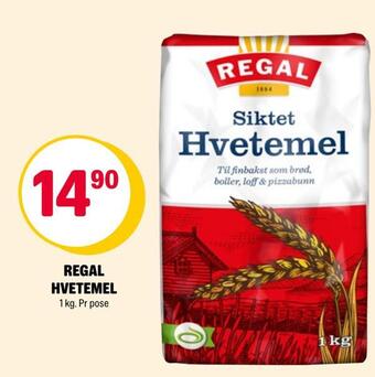 Coop Extra Regal hvetemel tilbud