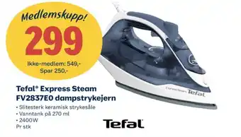 Coop Extra Tefal strykejern tilbud
