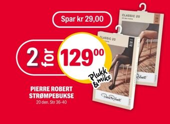 Coop Extra Pierre robert strømpebukse tilbud