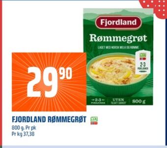 Coop Obs Fjordland grøt tilbud