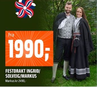 Coop Obs Ukjent festdrakt tilbud