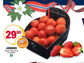 Coop Extra Ukjent jordbær tilbud