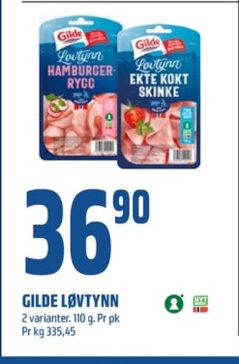 Coop Obs Gilde hamburgerryg tilbud