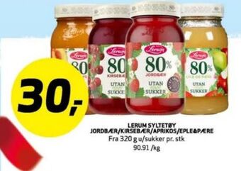 Bunnpris Lerum syltetøy tilbud
