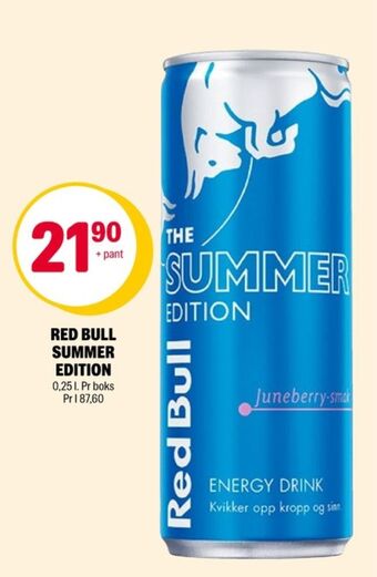 Coop Extra Red bull energidrikk tilbud
