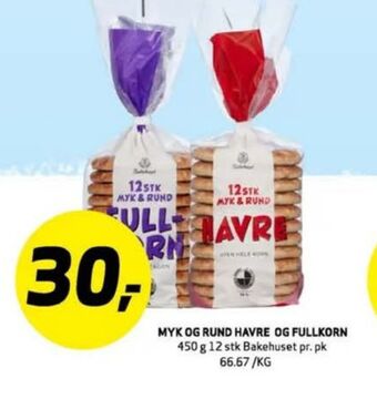 Bunnpris Myk & rund brød tilbud