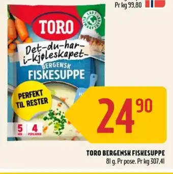 Coop Prix Toro suppe tilbud