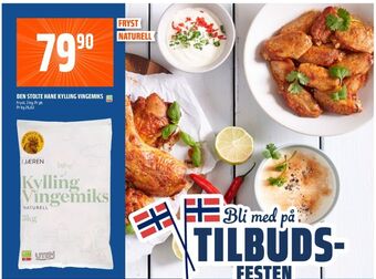 Coop Obs Den stolte hane kyllingvinger tilbud