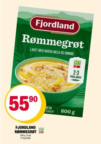 Coop Extra Fjordland grøt tilbud
