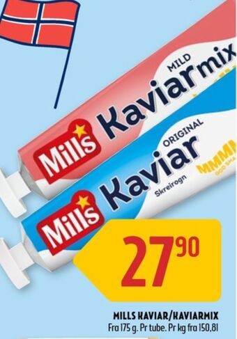 Coop Prix Mills kaviar tilbud