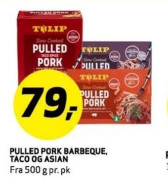 Bunnpris Tulip pulled pork tilbud