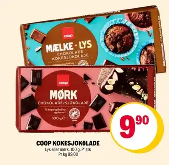 Coop Extra Coop sjokoladeplate tilbud
