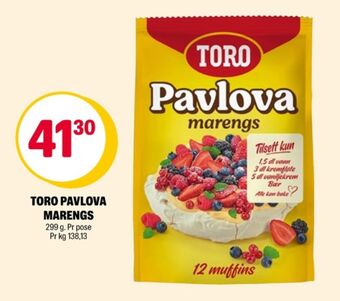 Coop Extra Toro pavlova tilbud