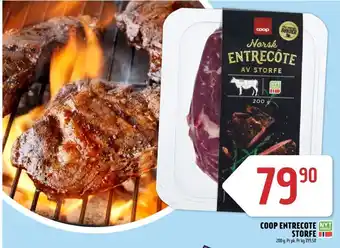 Coop Prix Coop entrecôte tilbud