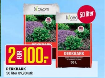 Europris Blossom dekkbark tilbud