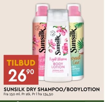Coop Mega Sunsilk tørrshampoo tilbud