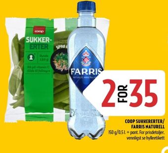 Coop Prix Farris mineralvann tilbud