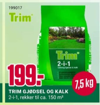 Europris Trim gjødsel tilbud