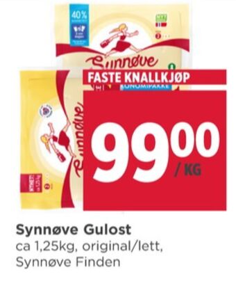 Meny Synnøve finden revet ost tilbud