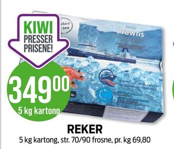 Kiwi Ukjent reker tilbud