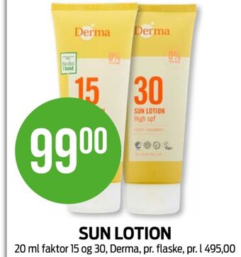 Kiwi Derma solkrem tilbud
