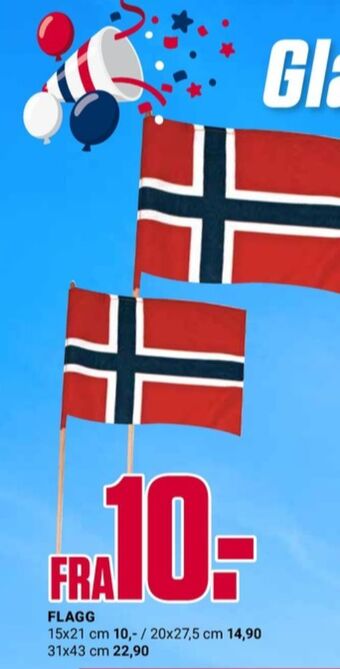 Europris Ukjent flagg tilbud