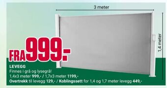 Europris Ukjent levegg tilbud