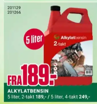 Europris Ukjent alkylatbensin tilbud
