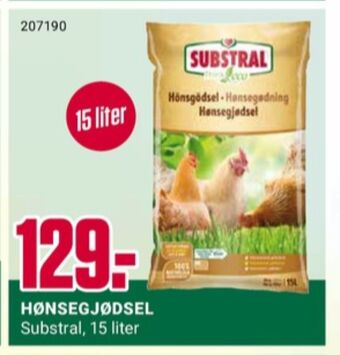 Europris Substral gjødsel tilbud