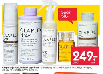 Rusta Olaplex hårpleje tilbud