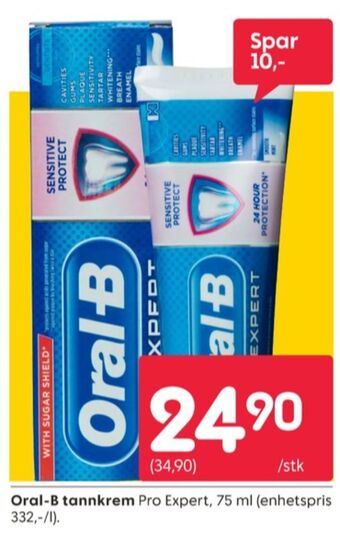 Rusta Oral b tannkrem tilbud