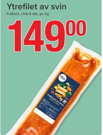 Eurospar Folkets ytrefilet tilbud