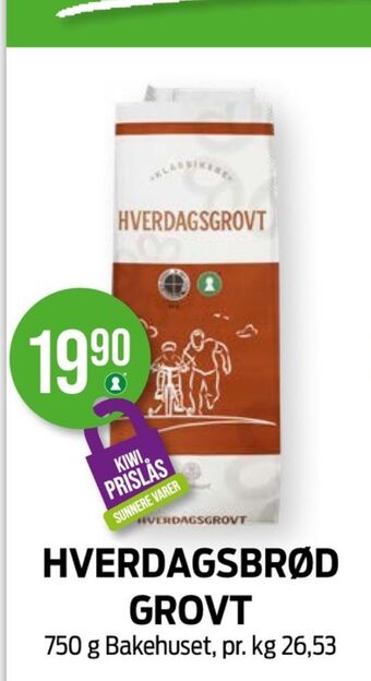 Kiwi Bakehuset brød tilbud