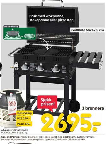 Rusta Ukjent gassgrill tilbud