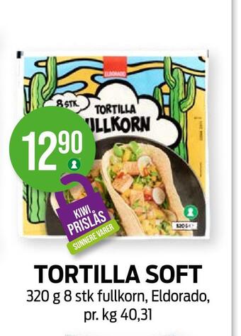 Kiwi Tortilla soft tilbud