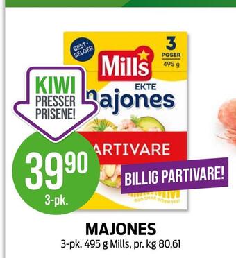 Kiwi Majones tilbud