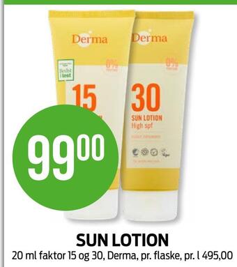 Kiwi Sun lotion tilbud