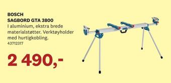 Bygger'n Bosch sagbord gta 3800 tilbud