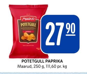 Rema 1000 Potetgull paprika tilbud