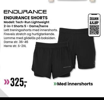 Sport Outlet Endurance shorts tilbud