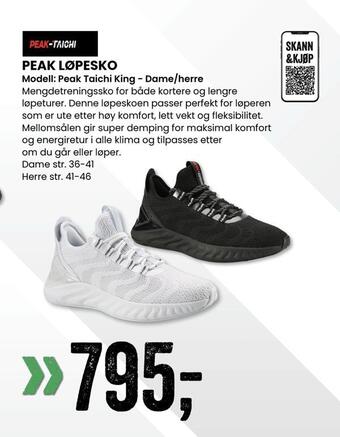 Sport Outlet Peak løpesko tilbud