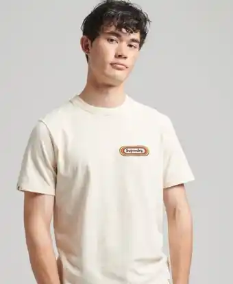 Superdry Vintage trade tab t-skjorte tilbud
