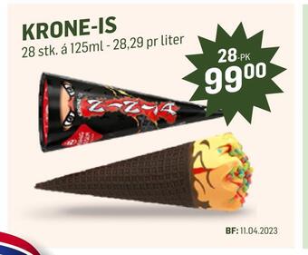 Holdbart Krone-is tilbud