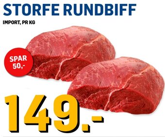 Price Lagerbutikk STORFE RUNDBIFF tilbud