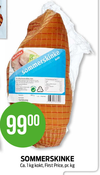 Kiwi SOMMERSKINKE Ca. 1 kg kokt tilbud