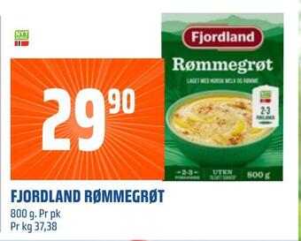 Coop Obs Fjordland rømmegrøt tilbud