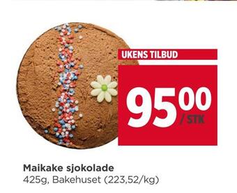 Meny Maikake sjokolade tilbud