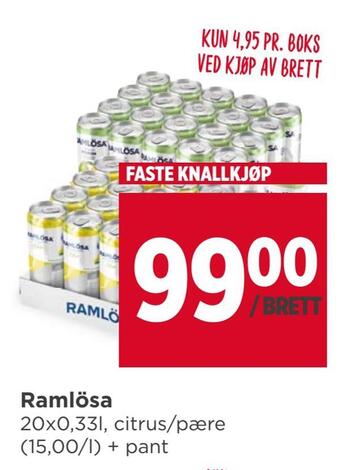 Meny Ramlösa tilbud